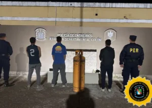 Tres hombres fueron aprehendidos por robo en zona del ejido Colón.