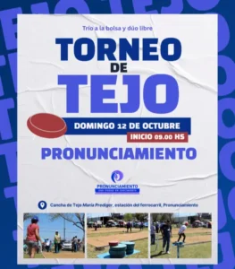 Nueva edición del Torneo de Tejo de Pronunciamiento