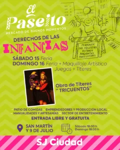 El Paseíto de San José te espera este 15 y 16 de Noviembre