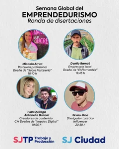 San José: Jornada de Charlas por la semana global del emprendedurismo.
