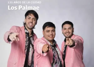 “Los Palmae” cierran la Fiesta de la Ciudad en Villa Elisa
