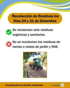 1° de Mayo: AVISO A LA COMUNIDAD