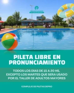 Pileta Libre en Pronunciamiento