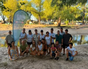 Se inauguró la temporada con la bendición de las aguas en el Balneario El Rocha