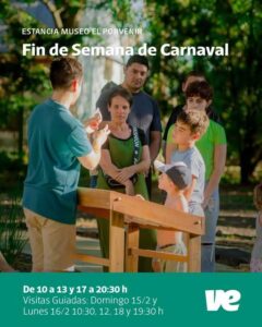 Fin de Semana de Carnaval en el Museo Estancia El Porvenir