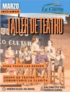 Taller de Teatro Comunitario en La Clarita