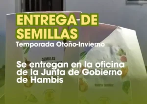 Entrega de semillas de temporada otoño-invierno en Hambis