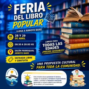 Arroyo Barú se prepara para recibir la Feria del Libro Popular
