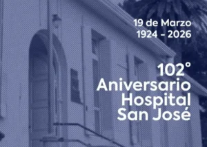Este 19 de marzo se conmemoran 102 años de la colocación de la piedra fundacional del Hospital de San José