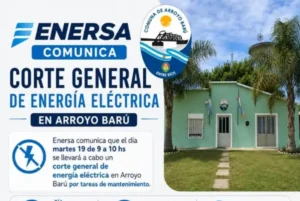 CORTE GENERAL DE ENERGÍA ELÉCTRICA EN ARROYO BARÚ