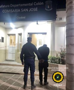SAN JOSÉ: APREHENSIÓN DE UN MASCULINO POR LESIONES CON ARMA BLANCA