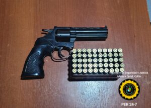 Colón: Secuestro de arma de fuego