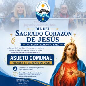 Arroyo Barú: Asueto comunal por el día del Sagrado Corazón De Jesús