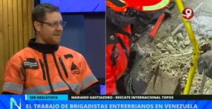 Entrerriano relató su misión tras el sismo en Venezuela