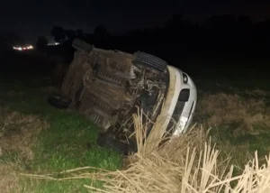 Accidente de tránsito en la ruta 135 con lesionados