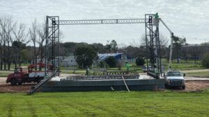 Continúan las obras del nuevo anfiteatro a cielo abierto