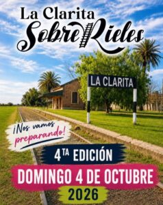 La Clarita se prepara para una nueva fiesta sobre rieles