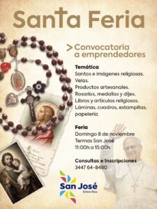 San José prepara una feria por la visita del Papa